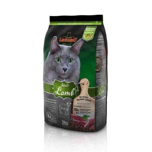 LEONARDO Premium macskatáp  1,8kg Adult Bárány+Rizs