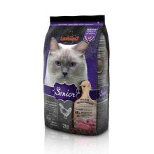LEONARDO Premium macskatáp 2kg Senior Csirke - friss hússal