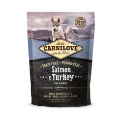 CARNILOVE kutya száraz 1,5kg Puppy Lazac+Pulyka