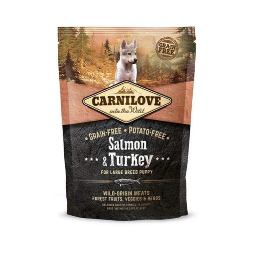 Carnilove Puppy Large Salmon & Turkey 1,5Kg kutyatáp, szárazeledel