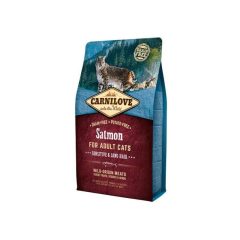CARNILOVE macska száraz 2kg Adult Lazac Sensitive Long Hair