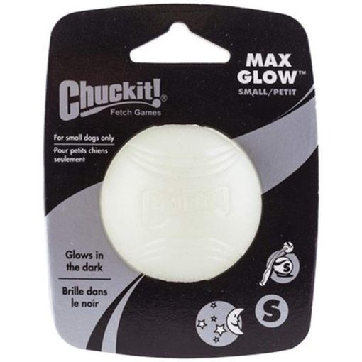 CHUCKIT kutyajáték Max Glow Fluoreszkáló Labda (S)