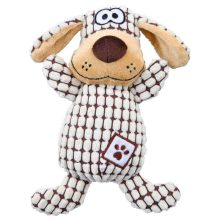 TRIXIE Plüss Kutya 26cm Kockás játék kutyáknak