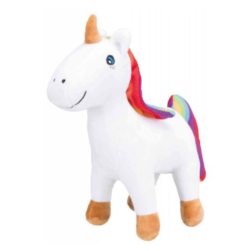 TRIXIE Plüss Unicornis (egyszarvú) 25cm kék játék kutyáknak