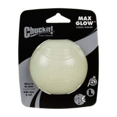 CHUCKIT kutyajáték Max Glow Fluoreszkáló Labda (L)