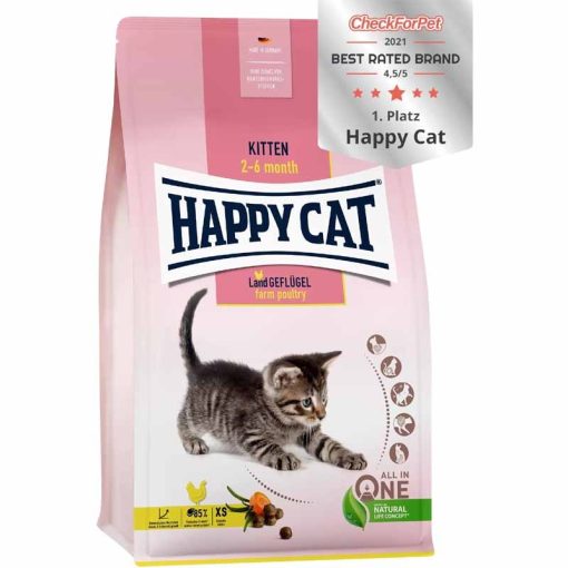 Happy Cat Fit&Well Kitten Baromfi 1,4Kg