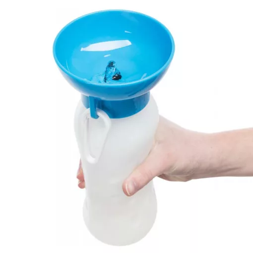 TRIXIE úti itató tállal műanyag 0,55L