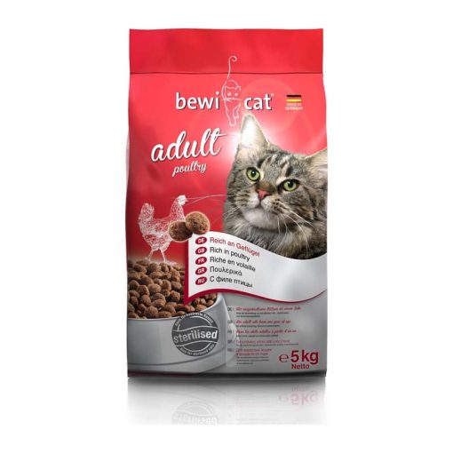 BEWI-CAT macska száraztáp  5kg Adult Baromfi