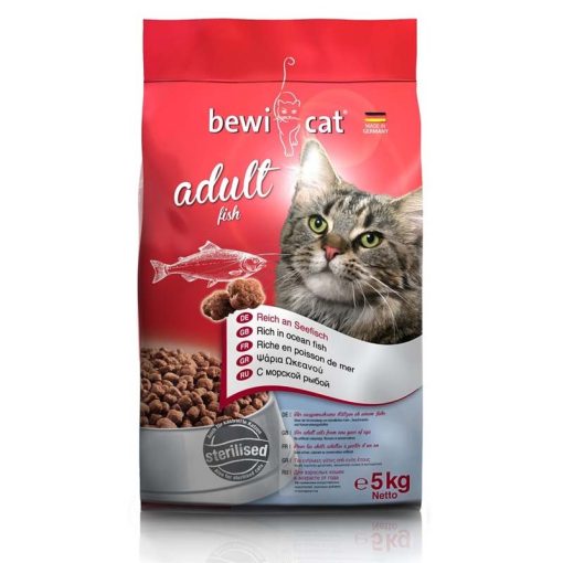 BEWI-CAT macska száraztáp  5kg Adult Halas