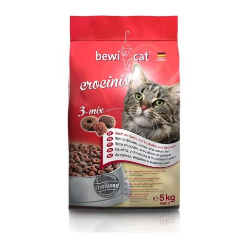 BEWI-CAT macska száraztáp  5kg Adult Crocinis