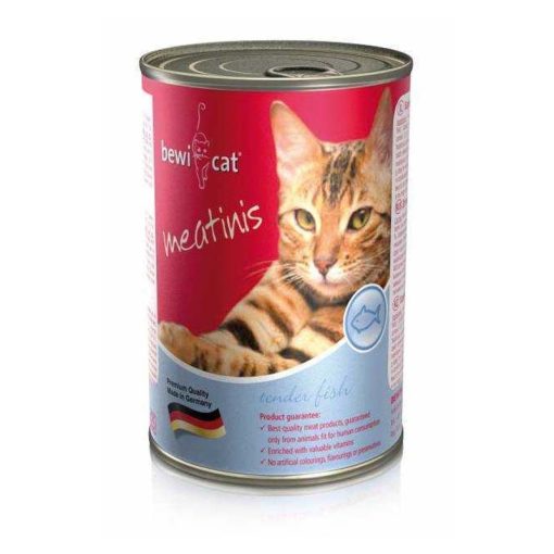 BEWI-CAT Meatinis konzerv 400g Adult Halas