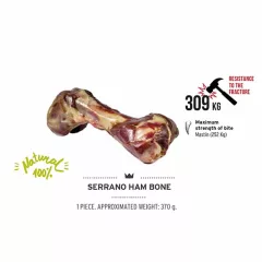 SERRANO sonka csont húsos 370g