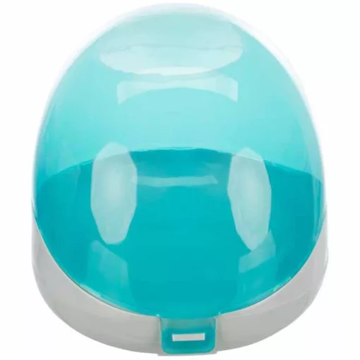 TRIXIE homokfürdető Csincsilláknak-Deguknak 27x18x16cm szürke,türkíz