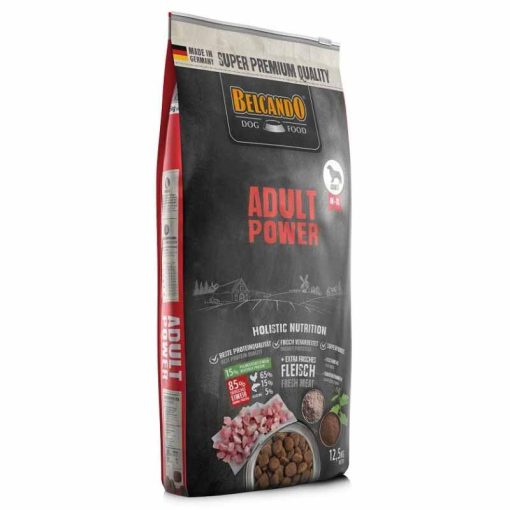 BELCANDO kutya száraztáp Adult Power 12,5kg (friss hússal)