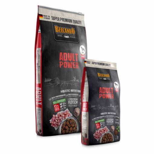 BELCANDO kutya száraztáp Adult Power 12,5kg (friss hússal)