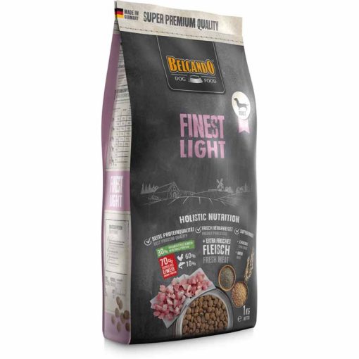 BELCANDO kutya száraztáp Finest Light  1kg (friss hússal)