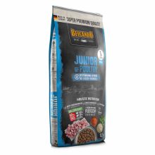 BELCANDO kutya száraztáp Junior GF Baromfi 12,5kg (friss hússal)