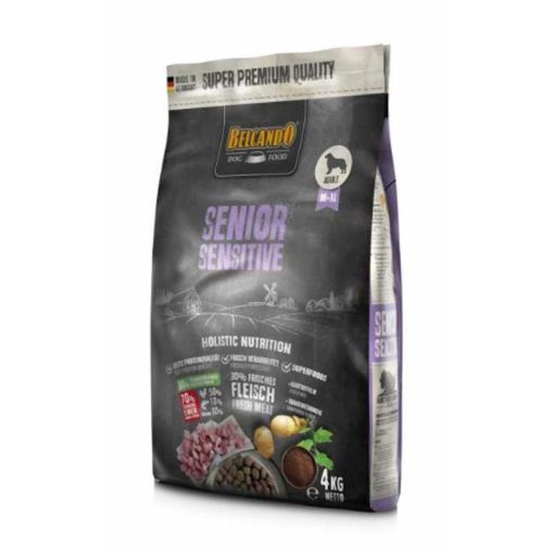 BELCANDO kutya száraztáp Senior Sensitive 4kg (friss hússal)