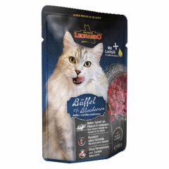   LEONARDO Finest Selection szinhúsos alutasakos macsaeledel Bivaly áfonyával 85g