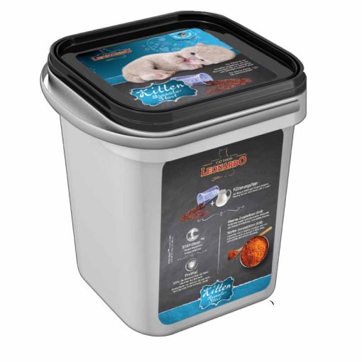LEONARDO Premium macskatáp 1kg Kitten Starter (friss hússal)