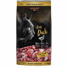 LEONARDO macskatáp Fresh Meat 4kg friss Kacsa és Baromfihússal