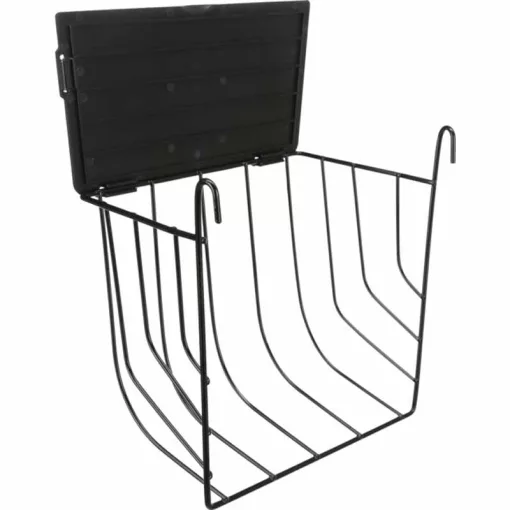 TRIXIE széna tartó rács Fém műanyag tetővel ketrecbe akasztható 20x18x12cm