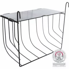   TRIXIE széna tartó rács Fém műanyag tetővel ketrecbe akasztható 25x18x12cm