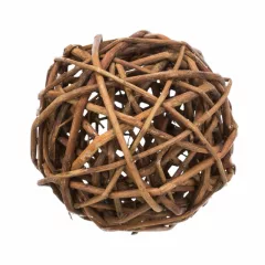 TRIXIE Fonott vessző labda 10cm rágcsáló fogkoptató