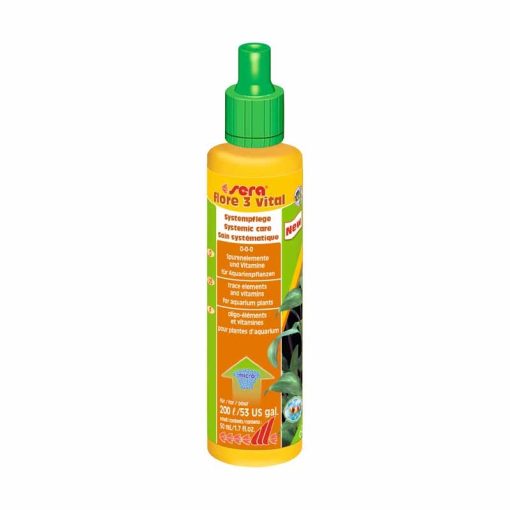 SERA Flore 3 vital 50ml növénytáp oldat akváriumi növényeknek