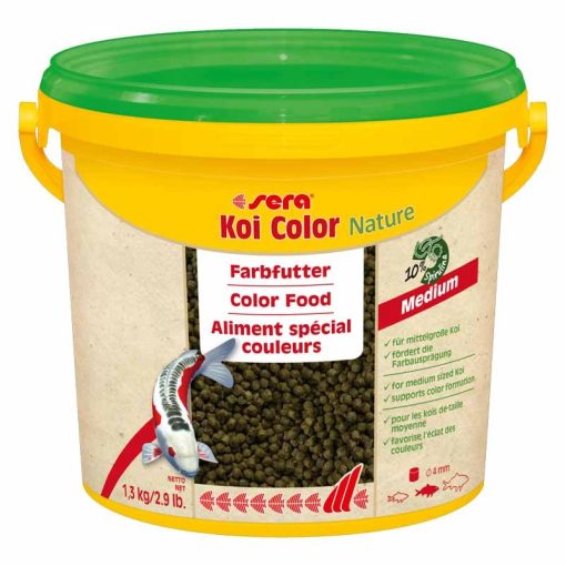 SERA Koi Color Nature Medium 3800ml tavi granulátum