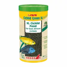 SERA Cichlids Green XL Nature 1000ml akváriumi granulált haleledel sügéreknek