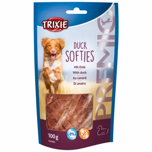 TRIXIE PREMIO Kacsa Kockák 100g Jutalomfalat kutyáknak