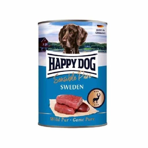 HAPPY DOG konzerv kutya  400g Sweden
