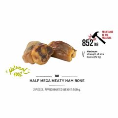 SERRANO sonka csont MEGA húsos felezett 550g