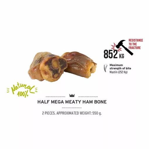 SERRANO sonka csont MEGA húsos felezett 550g