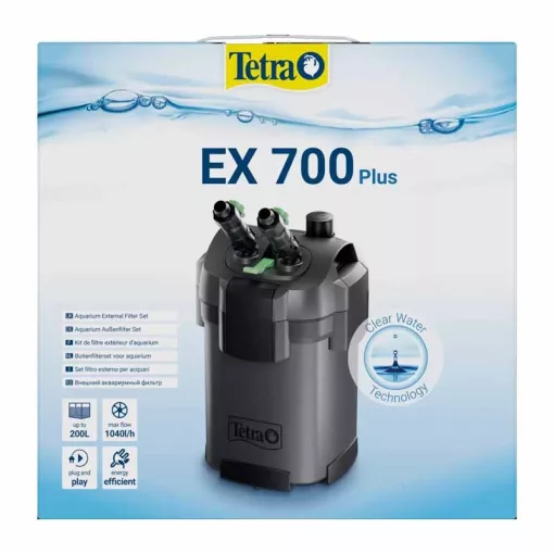TETRA EX 700 Plus II külső szűrő (100 - 200 Literes akváriumokhoz)