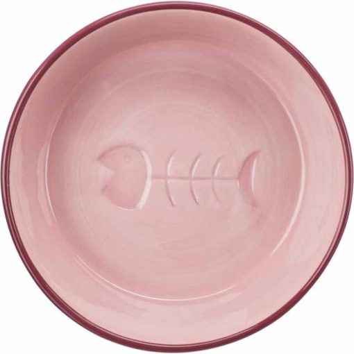 TRIXIE kerámia tál halcsontos 0,2L/13cm macskák részére