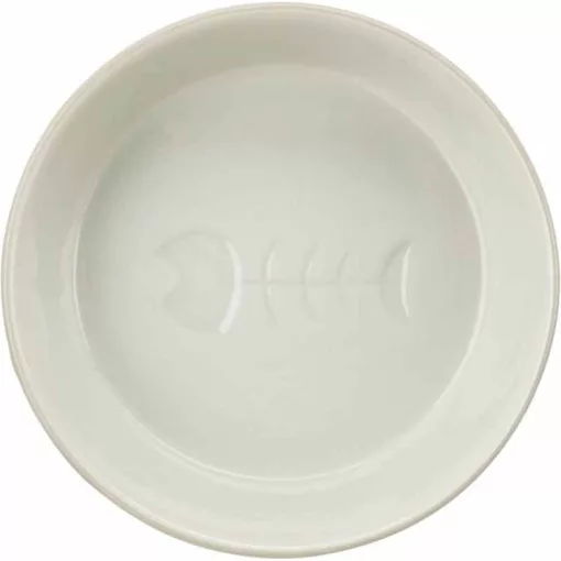 TRIXIE kerámia tál halcsontos 0,2L/13cm macskák részére