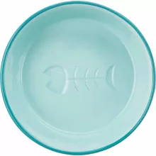 TRIXIE kerámia tál halcsontos 0,2L/13cm macskák részére