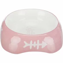 TRIXIE kerámia tál feliratos 0,2l /O13cm macskák részére