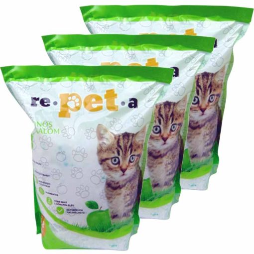 REPETA szilikonos macskaalom 3,8L/1,5kg Zöldalma