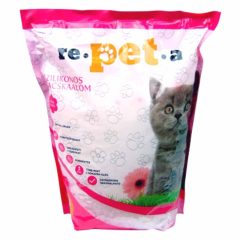 REPETA szilikonos macskaalom 3,8L/1,5kg Virág