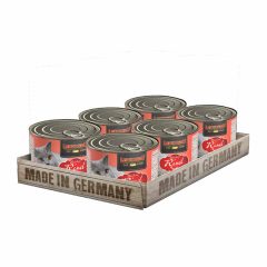   6x200G - KARTON LEONARDO Premium macska konzerv Marhahúsban Gazdag