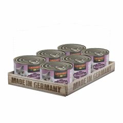   6x200G - KARTON LEONARDO Premium macska konzerv Nyúlhúsban Gazdag