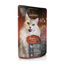 16x85g - KARTON LEONARDO Finest Selection szinhúsos alutasakos macsaeledel Fácán Tőzegáfonyával