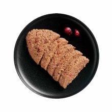 16x85g - KARTON LEONARDO Finest Selection szinhúsos alutasakos macsaeledel Nyúlhús Tőzegáfonyával