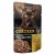   16x70g - KARTON LEONARDO Pulled Beef alutasakos macskaeledel Csirkehús extra tépett marhahússal