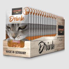   20x40g - KARTON LEONARDO Drink alutasakos macskaital Kacsahússal