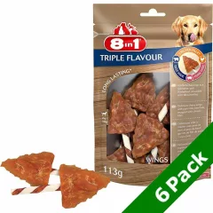 6db - KARTON 8IN1 Triple Flavour Wings 113g