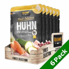   6x300g - KARTON BELCANDO kutya alutasakos Csirkehús+Rizs+Sárgarépa+Cukkini